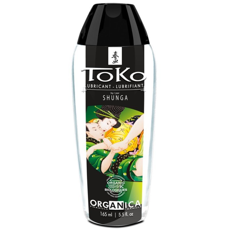 Luxusní, čirý gel na vodní bázi Toko Organica 165ml Shunga