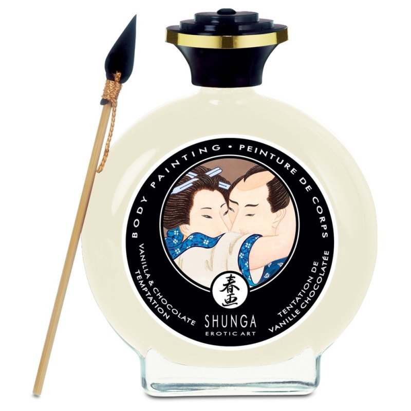 Shunga Body Paint Vanilla a Choco 100ml Shunga