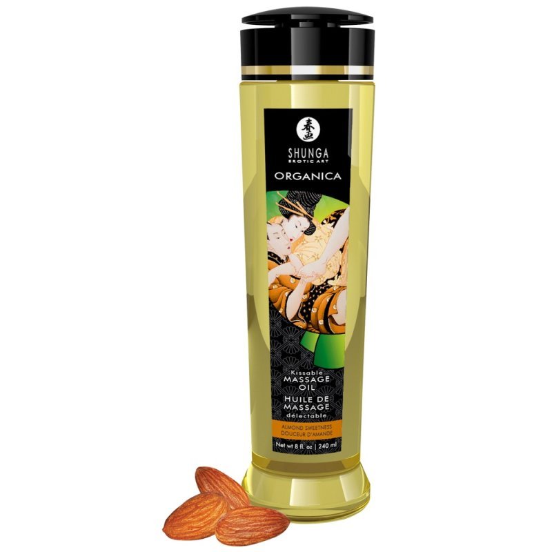 Masážní olej Shunga Almond Sweetness 240ml Shunga