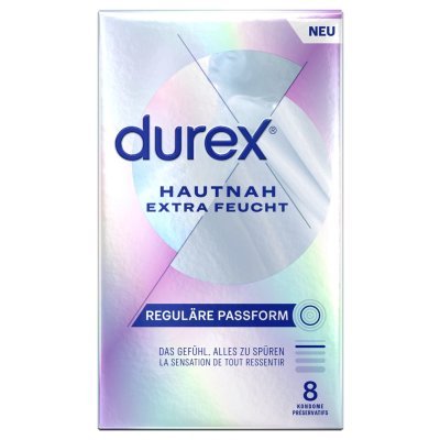 Durex Hautnah Extra Feucht kondomy 8 kss