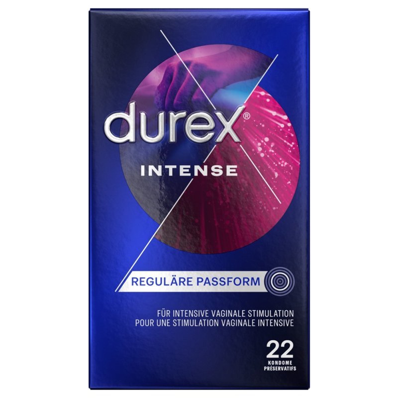 Durex Intense Orgasmic kondomy 22 ks Durex