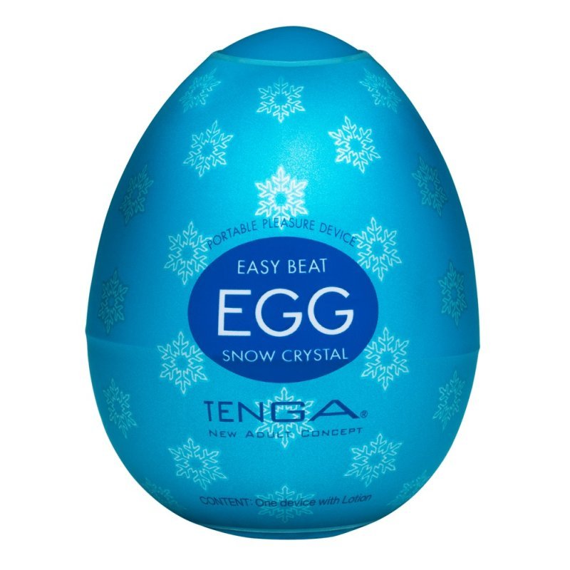 Tenga Egg Snow crystal masturbátor 1ks TENGA
