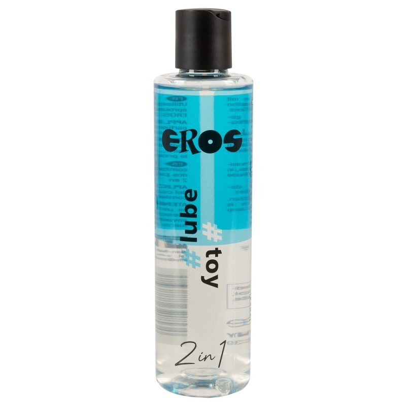 EROS 2in1 lubrikant na vodní bázi vhodný pro hračky 250 ml Eros