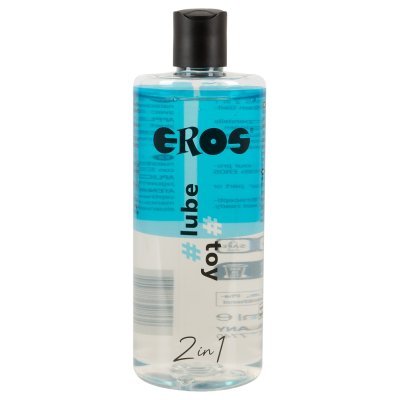 EROS 2in1 lubrikant na vodní bázi vhodný pro hračky 500ml