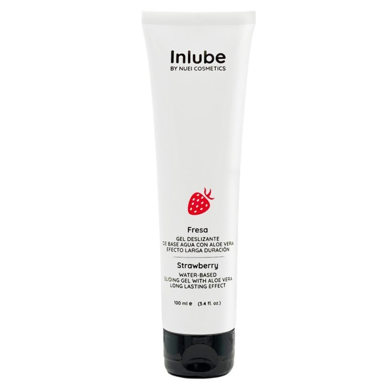 Inlube Strawberry 100 ml lubrikant na vodní bázi NUEI