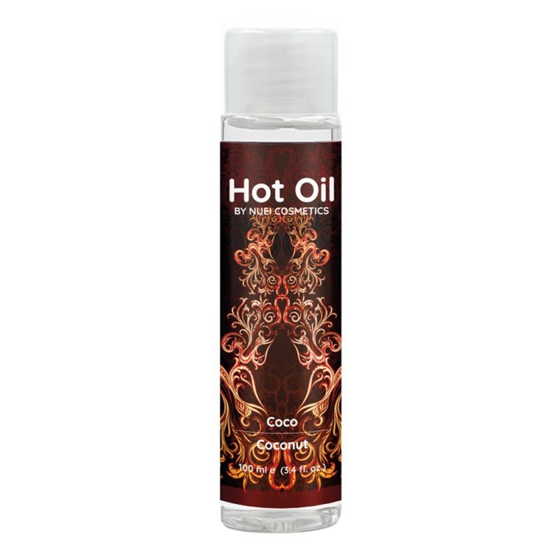 Hot Oil Coconut 100 ml masážní olej NUEI