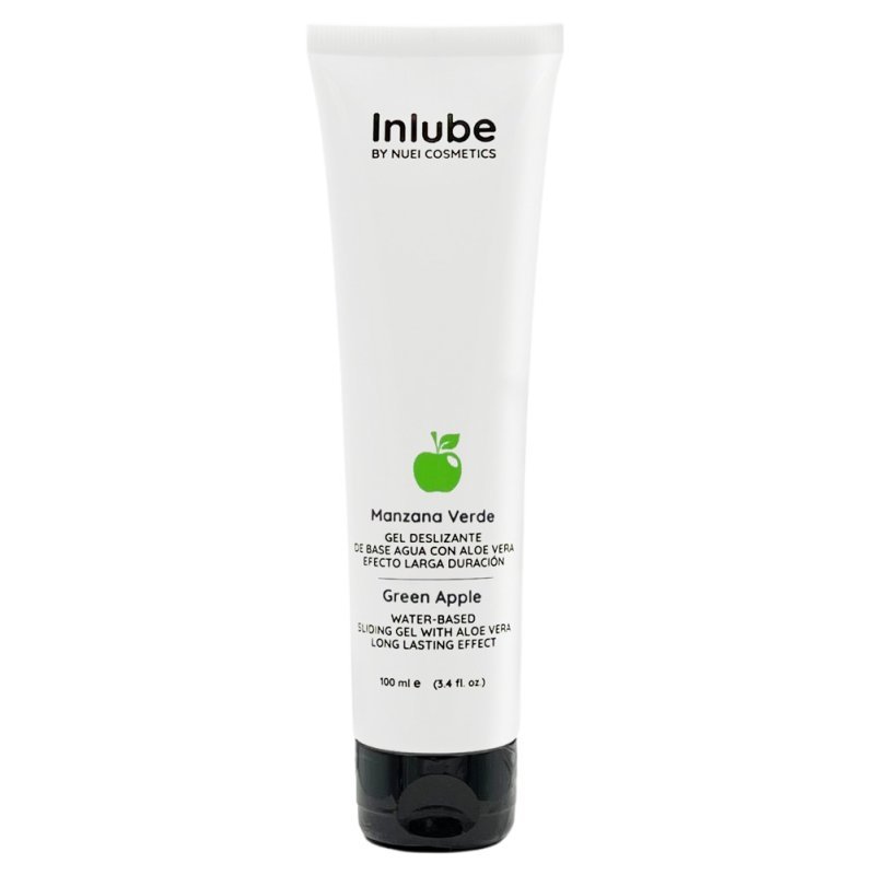 Inlube Green Apple lubrikant na vodní bázi 100 ml NUEI