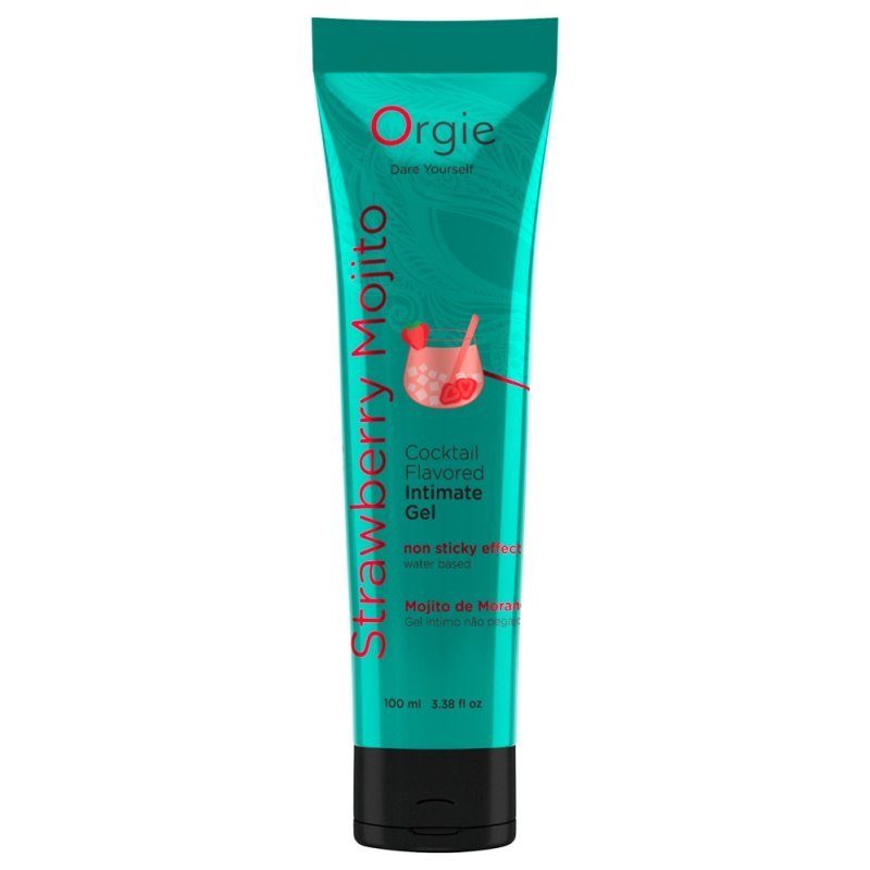 Lube Tube Strawberry Mojito gel na intimní partie 100 ml Orgie