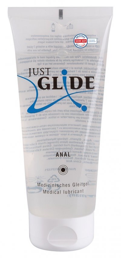Anální lubričkaní gel Just Glide Anal 200 ml
