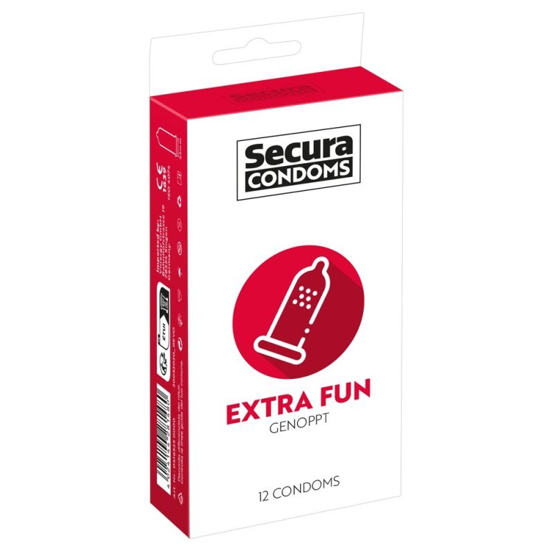 Kondomy Secura Extra Fun 12ks Secura
