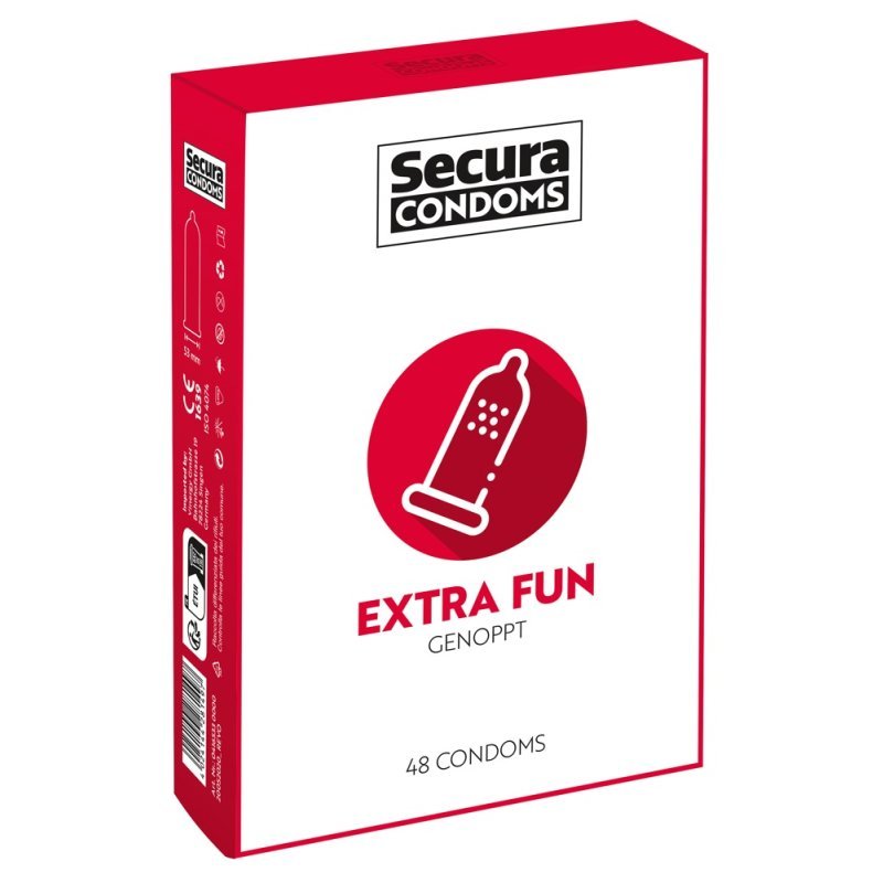 Kondomy Secura Extra Fun 48ks Secura
