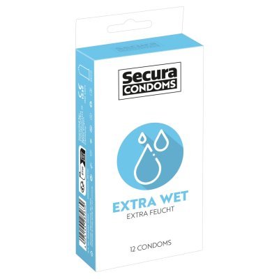 Kondomy Secura Extra Wet 12ks