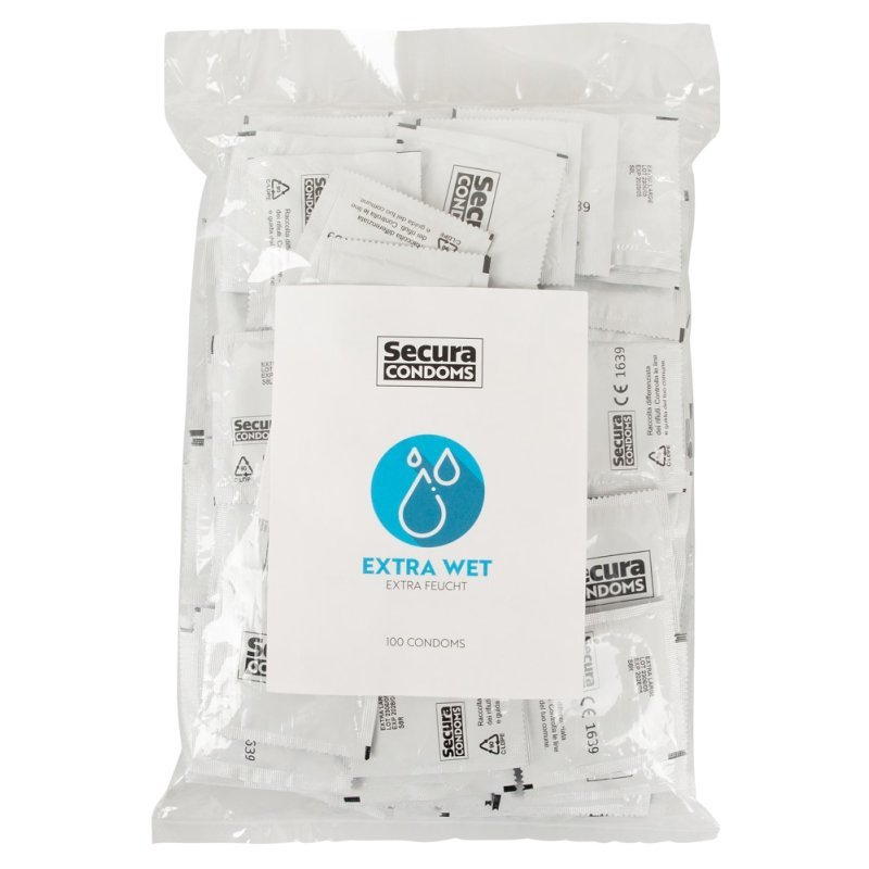 Secura Extra Wet 100pcs Bag Secura