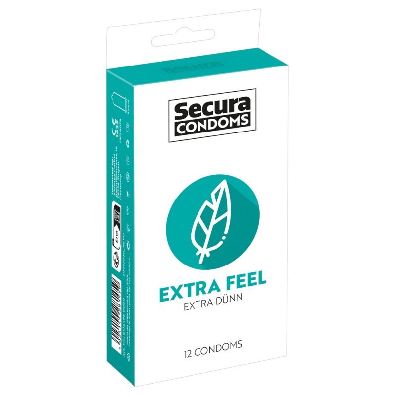 Kondomy Secura Extra Feel 12ks Secura