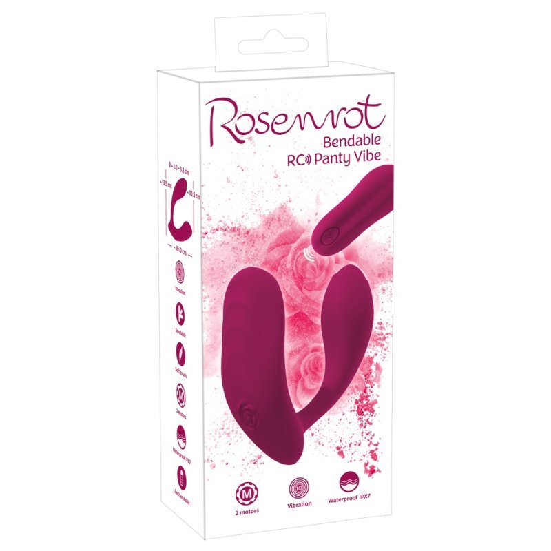 Rose Panty Vibrator Rosenrot