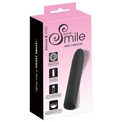 Sweet Smile Mini Vibrator blac