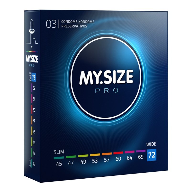 MY.SIZE PRO 72mm 3pcs My.Size Pro