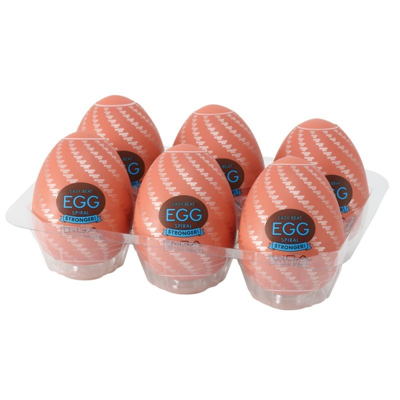 Tenga Egg Spiral Str. 6pcs TENGA