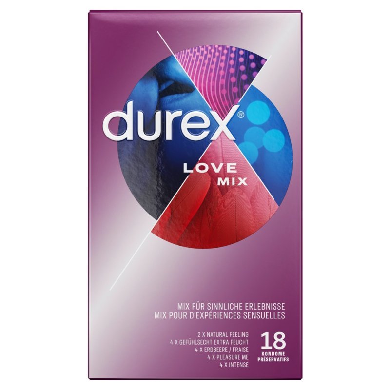 Durex Love Mix Pack of 18 Durex