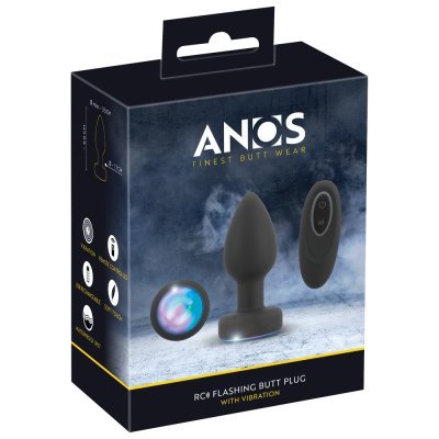 ANOS RC Flashing Butt Plug