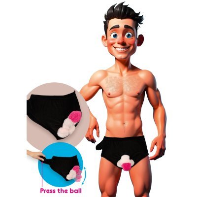 Briefs with Inflatable Penis