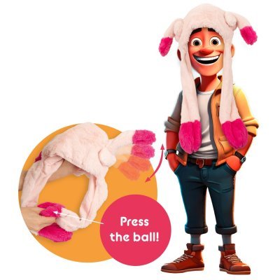 Hat with Inflatable Penis