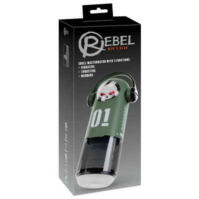 Rebel Skull Masturbator 3F