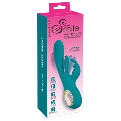 Smile Rabbit Vibrator w Thrust