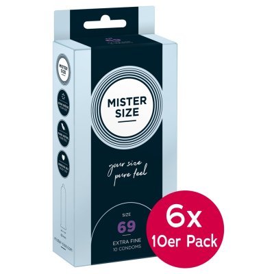 Mister Size 69mm 6xpack of 10