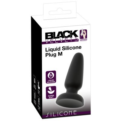 Black Velvets Silicone Plug M