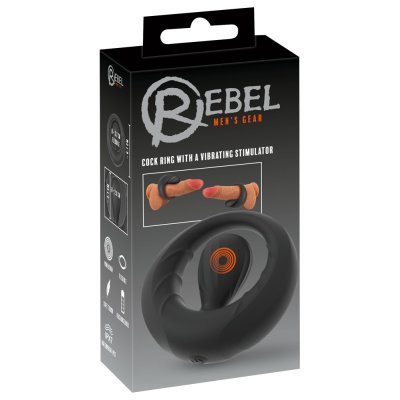 Rebel Cock Ring w Vibrating St
