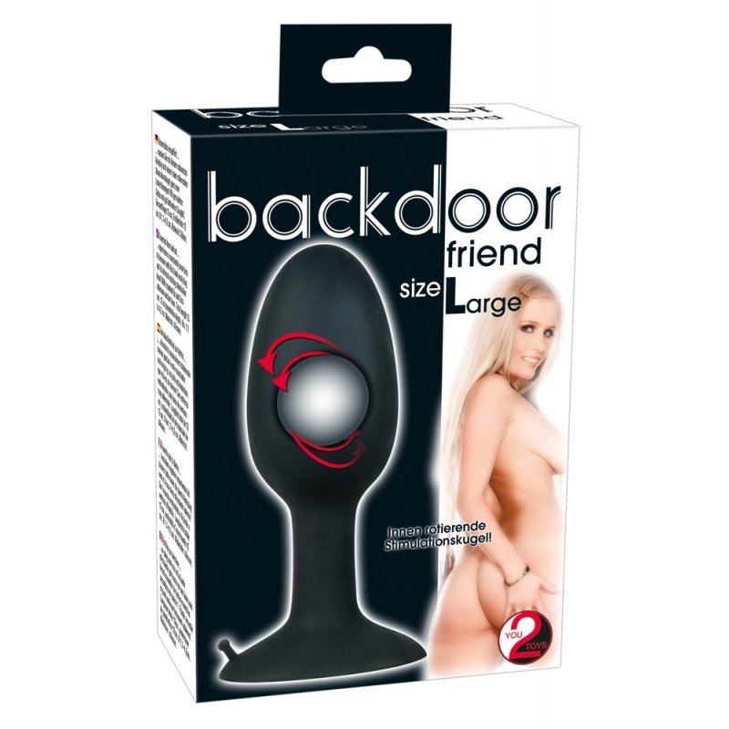 Silikonový anální kolík L Backdoor Friend